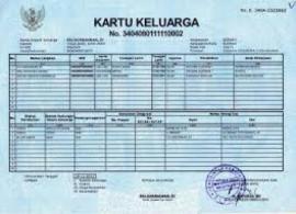 Penerbitan Kartu Keluarga