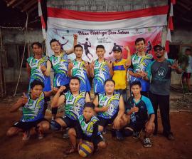 Tim CASANOVA Baran juara PORDES cabang Voly