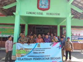 Study lapangan pembuatan Biogas ke Desa Ngoro-oro