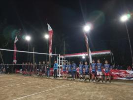 Hasil Lomba Turnamen Bola Voly U20 Kalurahan Salam Hari Ke2