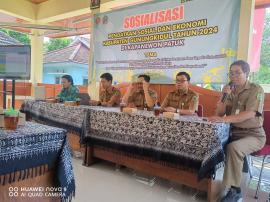 Sosialisasi pendataan sosial dan ekonomi Tahun 2024