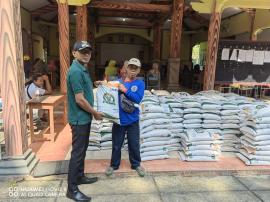 PENYALURAN BERAS CPP KALURAHAN SALAM