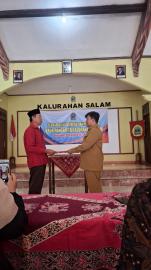 Pelantikan dan serah terima jabatan Kaur Pangripta