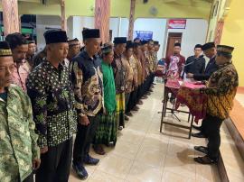 Pelantikan Lembaga Kalurahan Salam  Secara Serentak 