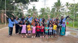 KEGIATAN KKN UNY DENGAN FORUM ANAK PADUKUHAN WADUK