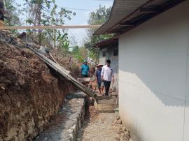 Pembangunan Talud Pengaman Jalan di Padukuhan Baran Tingkatkan Keamanan dan Ketahanan Infrastruktur
