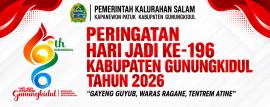 SEJARAH SINGKAT BERDIRINYA KABUPATEN GUNUNGKIDUL