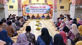 Tirakatan HUT ke-196 Kabupaten Gunungkidul