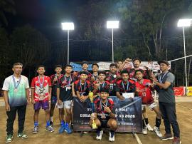 TIM BOLA VOLI PERKASA KALURAHAN SALAM RAIH JUARA III KEJUARAAN ANTAR KALURAHAN SE-KAPANEWON PATUK