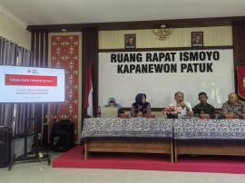 Sosialisasi Donor Darah PMI Gunungkidul di Ruang Rapat Ismoyo Kapanewon Patuk