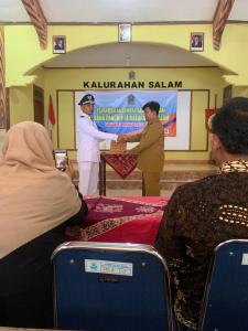 Pelantikan dan serah terima jabatan kaur pangripta