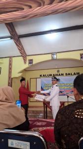 Pelantikan dan serah terima jabatan kaur pangripta